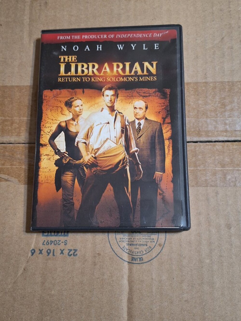 Librarian Return to King Solomon's Mines DVD